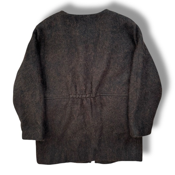 ZARA Girls Soft Collection Outwear Alpaca Wool size 9/10 cm140 - Picture 2 of 6